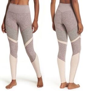 Alo Yoga Sheila High Waist Alosoft Leggings Womens XS Coloblock Activewear Soft